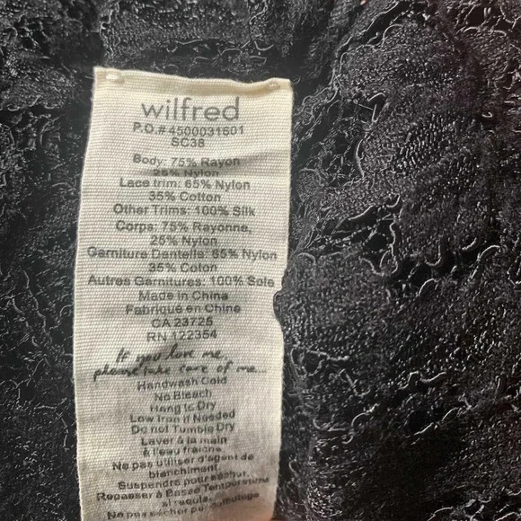 Aritzia Wilfred Lace Minou Camisole - Picture 3 of 3